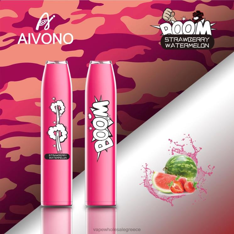 Aivono AIM BOOM 600 καρπούζι φράουλα 0HT08364 - Ηλεκτρονικο Τσιγαρο Επιπτωσεισ