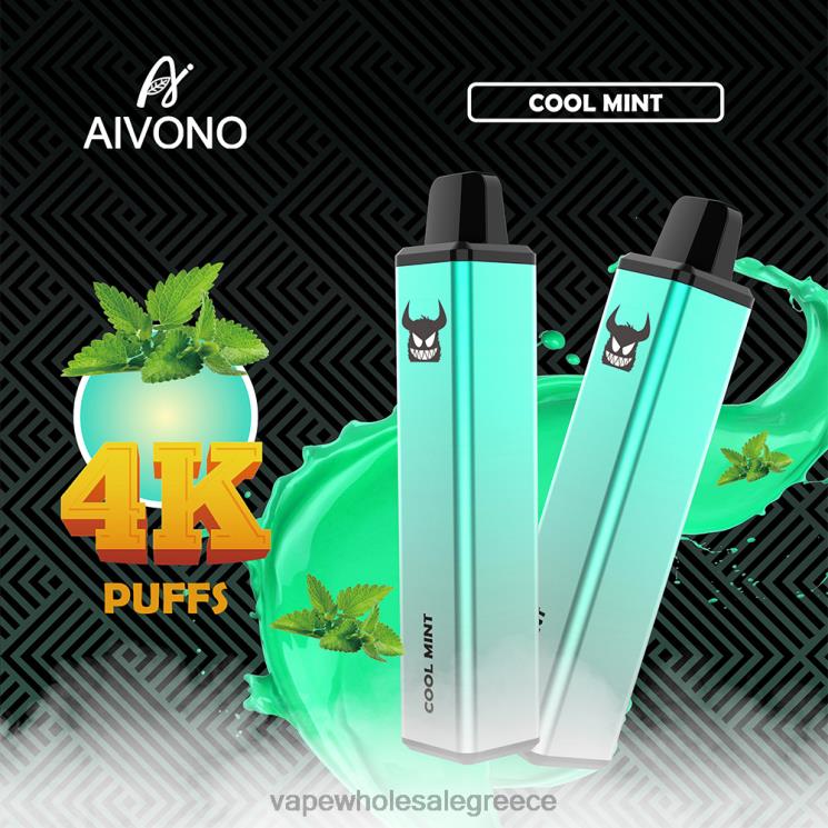 Aivono AIM FREAK 4000 δροσερή μέντα 0HT08254 - Ηλεκτρονικο Τσιγαρο Επιπτωσεισ