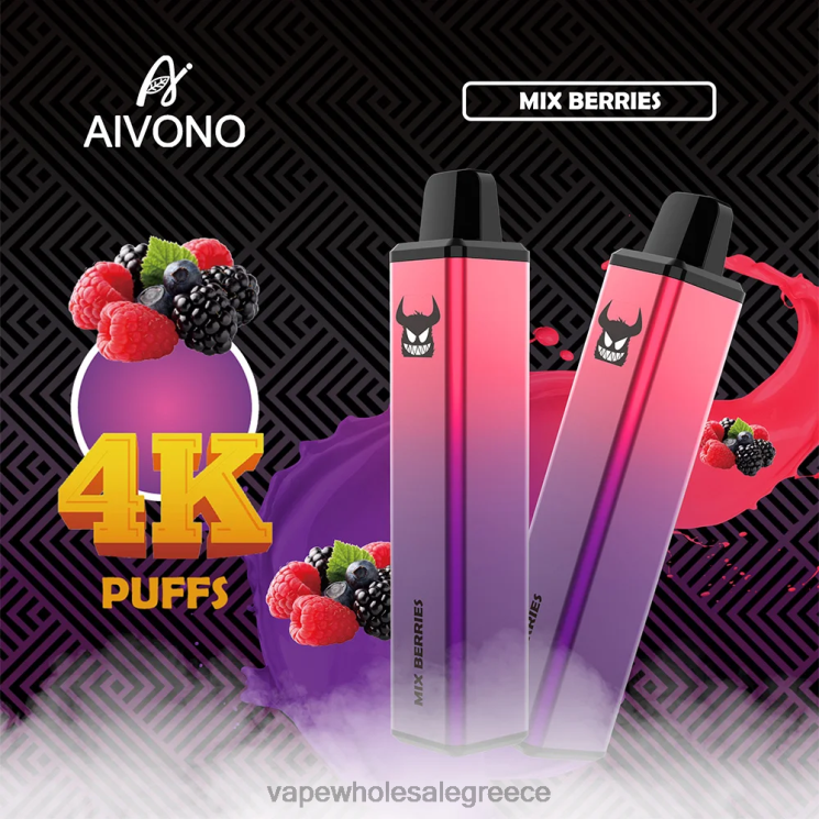 Aivono AIM FREAK 4000 ανάμεικτα μούρα 0HT08260 - Vape Wholesale Greece