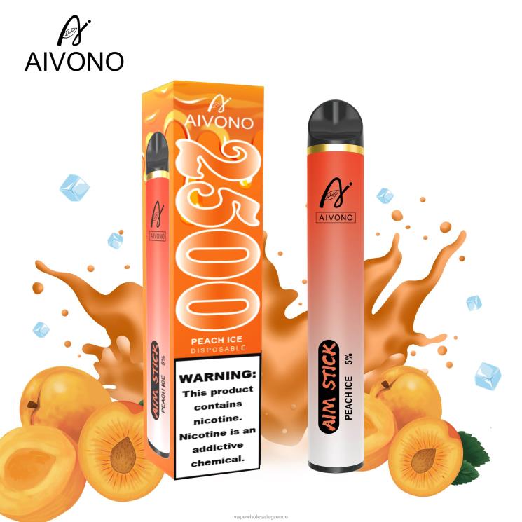 Aivono AIM STICK 2500 πάγος ροδάκινου 0HT08144 - Ηλεκτρονικο Τσιγαρο Επιπτωσεισ