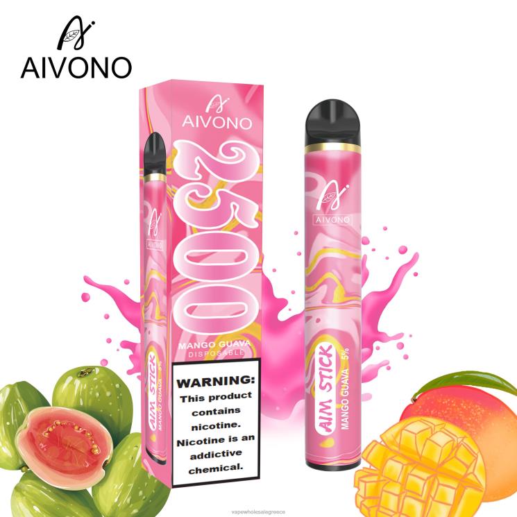 Aivono AIM STICK 2500 μάνγκο γκουάβα 0HT08146 - Ηλεκτρονικο Τσιγαρο Με Φιλτρο