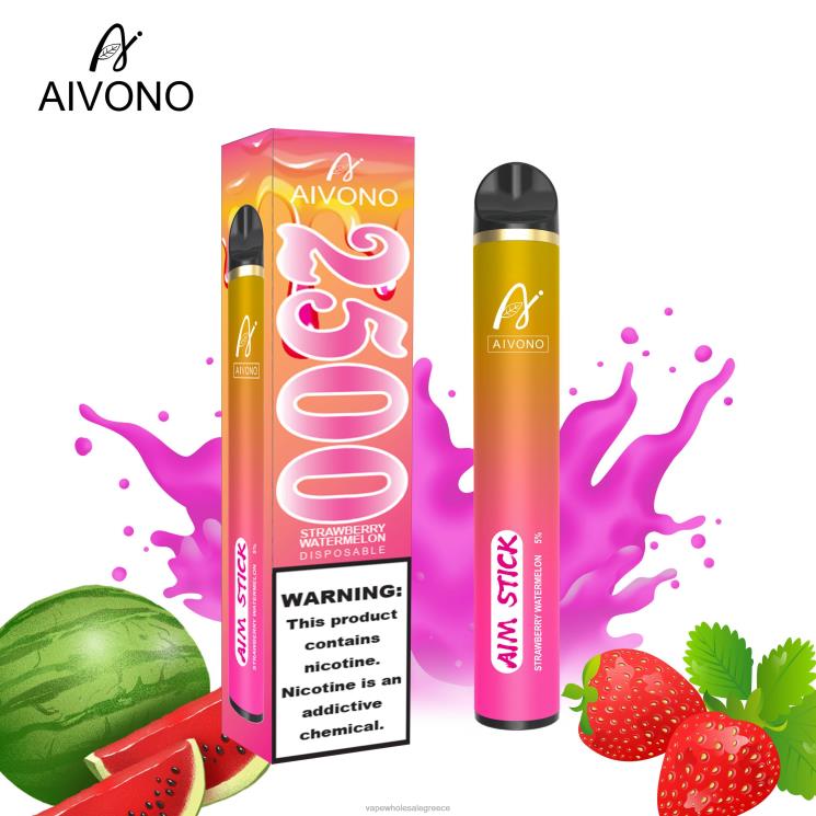 Aivono AIM STICK 2500 καρπούζι φράουλα 0HT08149 - Vape Ελλαδα