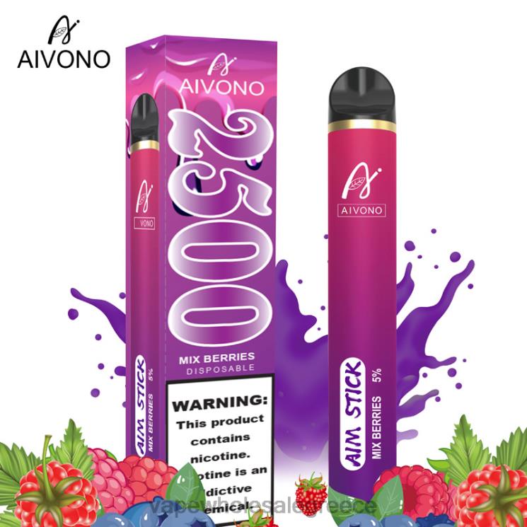 Aivono AIM STICK 2500 ανακατέψτε τα μούρα 0HT08158 - Ηλεκτρονικό Τσιγάρο Σκρουτζ