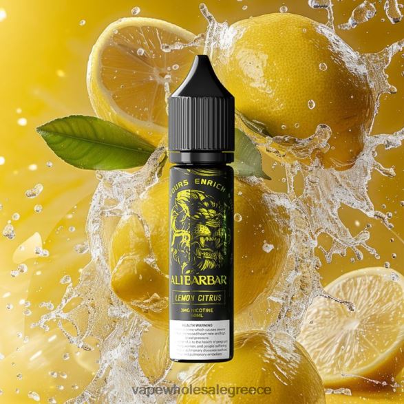 Alibarbar ναργιλέ όνυχα εσπεριδοειδή λεμόνι 428H690 - Vape Wholesale Greece