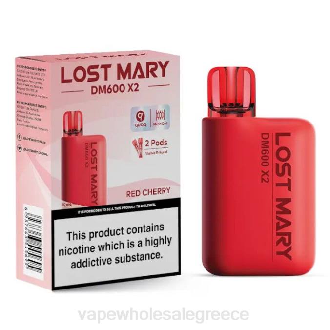 vape ελλαδα | J064479 κόκκινο κεράσι LOST MARY DM600 X2