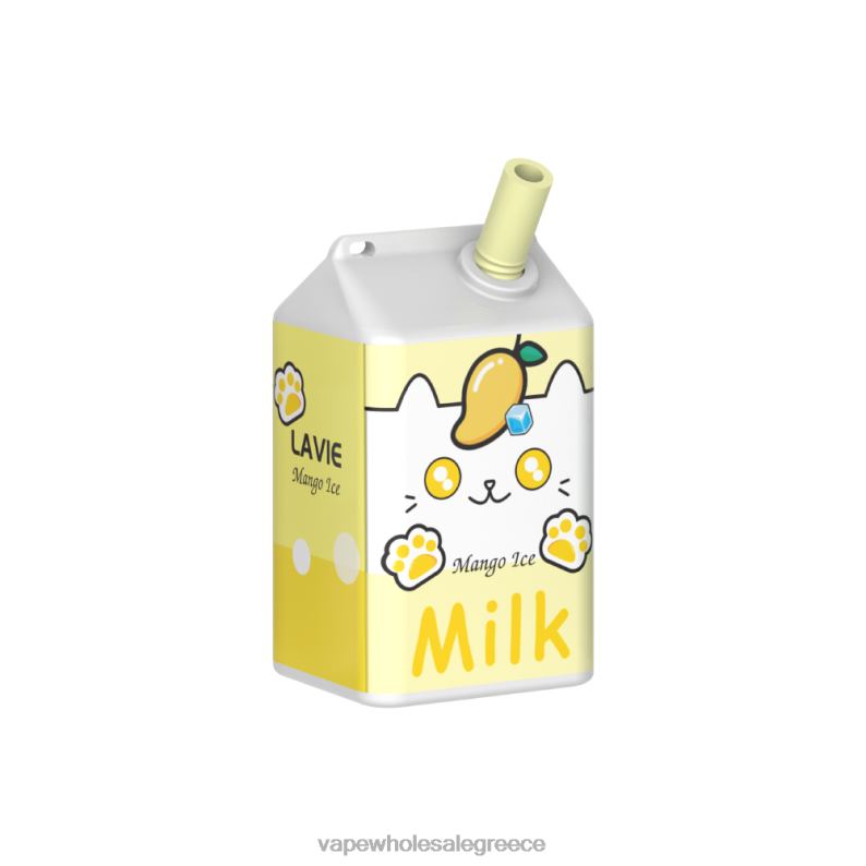 LAVIE MILK 7000 ρουφηξιές πάγος μάνγκο TBJ06178 - Ηλεκτρονικό Τσιγάρο Σκρουτζ