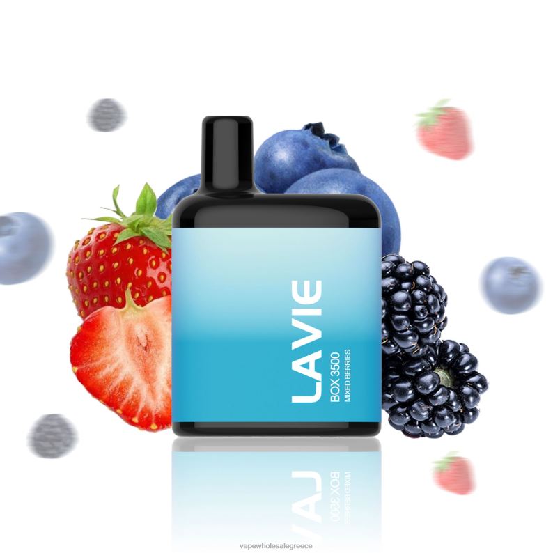 LAVIE BOX 3500 ρουφηξιές ανάμεικτα μούρα TBJ06213 - Ηλεκτρονικο Τσιγαρο Στυλο