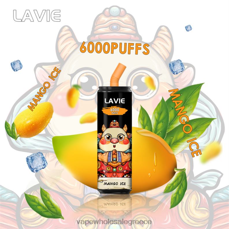 LAVIE Coke BAR 6000 ρουφηξιές πάγος μάνγκο TBJ06270 - Vape Wholesale Greece