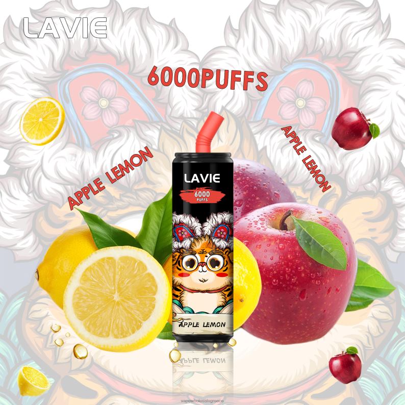 LAVIE Coke BAR 6000 ρουφηξιές μήλο λεμόνι TBJ06275 - Ηλεκτρονικο Τσιγαρο Τιμεσ