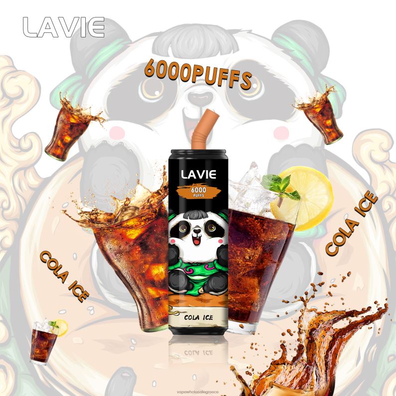 LAVIE Coke BAR 6000 ρουφηξιές πάγος κόλα TBJ06276 - Ηλεκτρονικο Τσιγαρο Με Φιλτρο