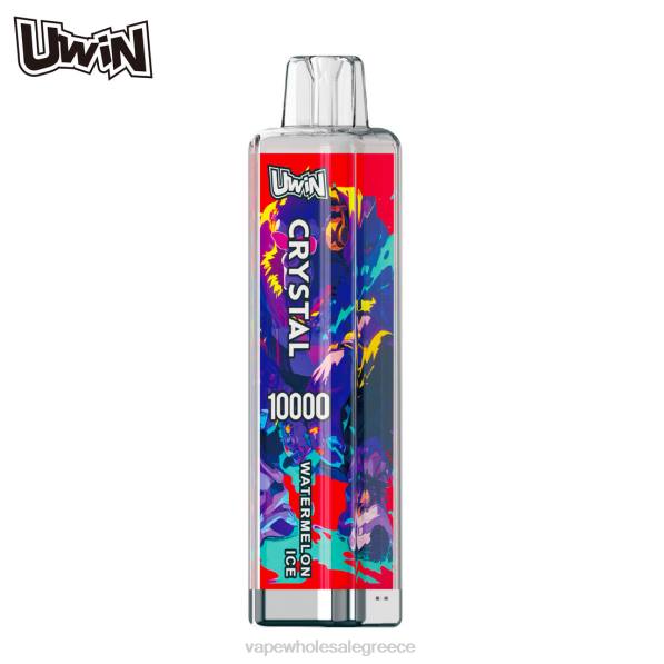 UWIN CRYSTAL 10000 ατμούς μιας χρήσης πάγος καρπούζι X2825 - Ηλεκτρονικο Τσιγαρο Τιμεσ