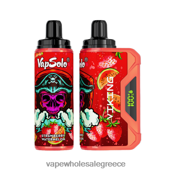 Vapsolo VIKING ατμός μιας χρήσης καρπούζι φράουλα 428H6140 - Vape Wholesale Greece