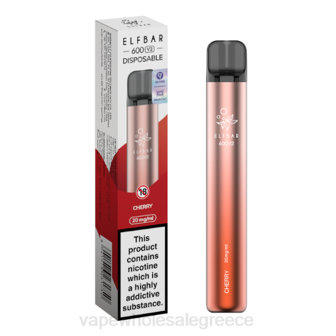 vape ελλαδα | J064279 κεράσι ELFBAR 600V2 20 mg