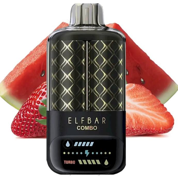 Vape Wholesale Greece LZ4410 Elf Bar Combo 25000 καρπούζι & φράουλα