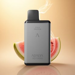 Adalya AD 10000 Puffs Καρπούζι Πάγος Αργυρό (Space Gray) USB-C