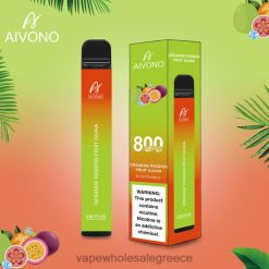 Aivono AIM PLUS 800 πορτοκαλί φρούτο του πάθους γκουάβα 0HT08189 - Vape Ελλαδα