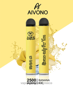 Aivono AIM SNAKE 2500 πάγος μπανάνας 0HT08298 - Ηλεκτρονικό Τσιγάρο Σκρουτζ