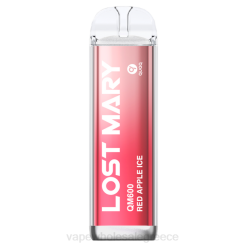 ηλεκτρονικο τσιγαρο μιασ χρησησ περιπτερα | J064402 κόκκινο μήλο πάγο LOST MARY QM600