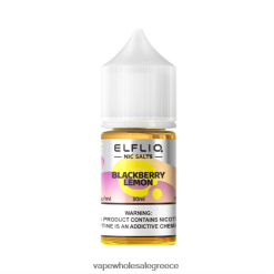 ELFBAR ELFLIQ NIC αλάτι 30ml βατόμουρο λεμόνι P0268J8 Ηλεκτρονικό Τσιγάρο Σκρουτζ
