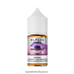 ELFBAR ELFLIQ NIC αλάτι 30ml ροζ γκρέιπφρουτ P0268J24 Ηλεκτρονικο Τσιγαρο Επιπτωσεισ