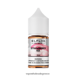 ELFBAR ELFLIQ NIC αλάτι 30ml φραουλός πάγος P0268J30 Vape Wholesale Greece