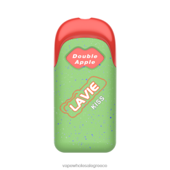 LAVIE KISS 8000 ρουφηξιές διπλό μήλο TBJ06106 - Ηλεκτρονικο Τσιγαρο Με Φιλτρο