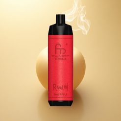 RandM Fumot Shisha 10000 Puffs Δύο Μήλα Φως Μητρώο Πλέγμα
