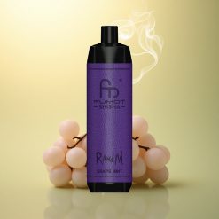 RandM Fumot Shisha 10000 Puffs Σταφύλι Μέντα 18ml 0.6Ω
