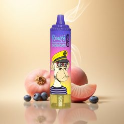 RandM Fumot Tornado 15000 Puffs Περσικό Μπλε Βατόμουρο Καραμέλα 25ml 0.9 Ohm Mesh