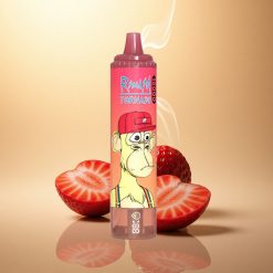 RandM Fumot Tornado 15000 Puffs Φράουλα Ερυθρό Ταύρος 25ml 850mAh Mesh