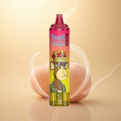 RandM Fumot Tornado 15000 Puffs Ψυχρό Ροδάκινο με 25ml και Mesh Coil