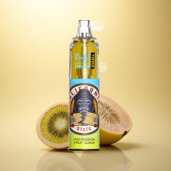 RandM Fumot Tornado 7000 Puffs Κιβί Φρουτό της Σεχάχρας Γκουάβα με Πλέγμα και Ρυθμιζόμενο Αέρα