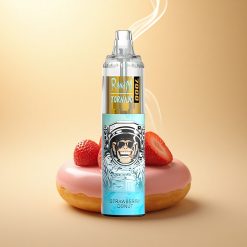 RandM Fumot Tornado 7000 Puffs Φράουλα Ντόνατ Μεsh Coil 14ML