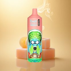 RandM Fumot Tornado 9000 Puffs Γλυκό Αρκούδα Μεσχ Κόιλ Χρωματική Οθόνη