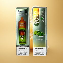 RandM Fumot Tornado 9000 Puffs Γλυκόξινη 9000 Ψυχή 18mL Δίχτυ