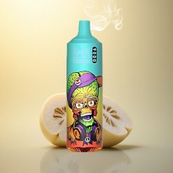 RandM Fumot Tornado 9000 Puffs Κυανόλαδο Πάγου με Πλέγμα και RGB