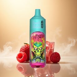 RandM Fumot Tornado 9000 Puffs Φράουλα Βατόμουρο Κεράσι Πάγος με Πλέγμα Πηνίο και 850 mAh