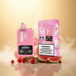 Razz Bar 40000 Puffs Μιγμένα Μούρα - Καρπούζι Πάγος με 2% Νικοτίνη και Διπλό Πλέγμα