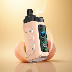 Razz Bar 45000 Puffs Γλυκό Ροδάκινο Πάγο με Ρυθμιζόμενη Ροή και Πλέγμα 1.0 Ohm