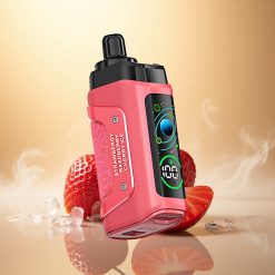 Razz Bar 45000 Puffs Φράουλα Κεράσι Πάγος με Πλέγμα 1.0 Ω και Ρυθμιζόμενη Ροή