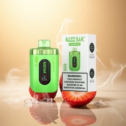 Razz Bar 50K Puffs Φράουλα Πάγος με 1.0 Ω Πλέγμα και 2% Νικοτίνη