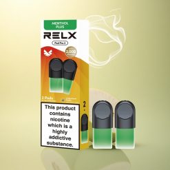 Relx Pod Pro 2 Vape Device Μέντα-Μενθόλη Πλέον 18mg/ml με 1.9ml, 2-3 δοχεία, 3 ρυθμίσεις τάσης