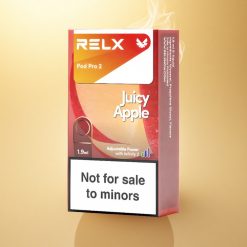 Relx Pod Pro 2 Vape Device Χυμώδες Μήλο 0mg/ml με 1.9ml και 3 Ρυθμίσεις Τάσης