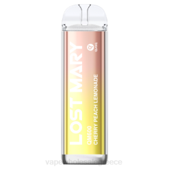 vape wholesale Greece | J064390 λεμονάδα ροδάκινο κεράσι LOST MARY QM600
