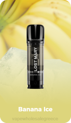 vape wholesale Greece | J064420 πάγος μπανάνας LOST MARY Tappo προγεμισμένα ανταλλακτικά δοχεία