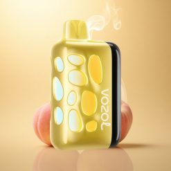 VOZOL RAVE 40000 Puffs Περσικό Ροδάκινο Φωτεινός Χορός