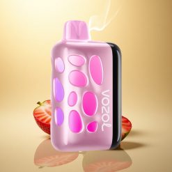 VOZOL RAVE 40000 Puffs Φράουλα Κιβί με Αύρα και Ρυθμό